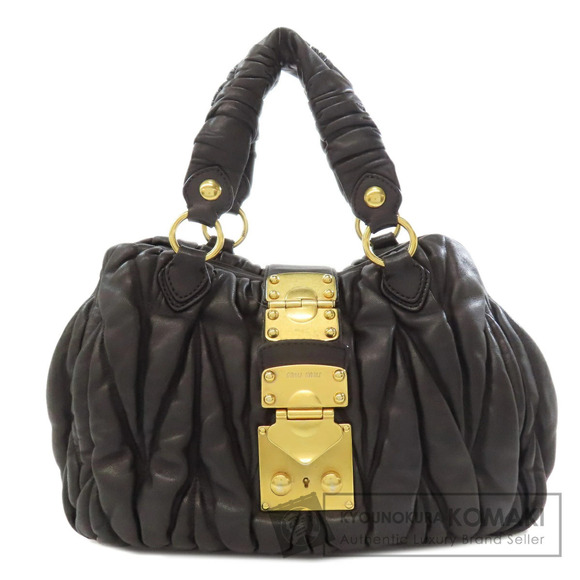 Miu Miu Handbags - Miu MIu Matelasse Handbag Leather
